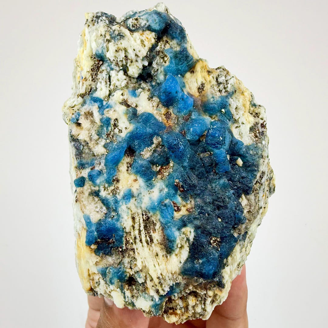 358g Rare UV Reactive Afghanite Specimen From Afghanistan Natural ...