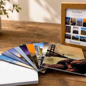 San Francisco Greeting Card Box Set, 10 Blank Photography Note Cards