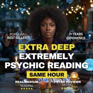 Same Hour Extra Deep Psychic Reading Same Hour | Real Medium Insight | Love, Career, Future, Destiny, Life Purpose Detailed Reading