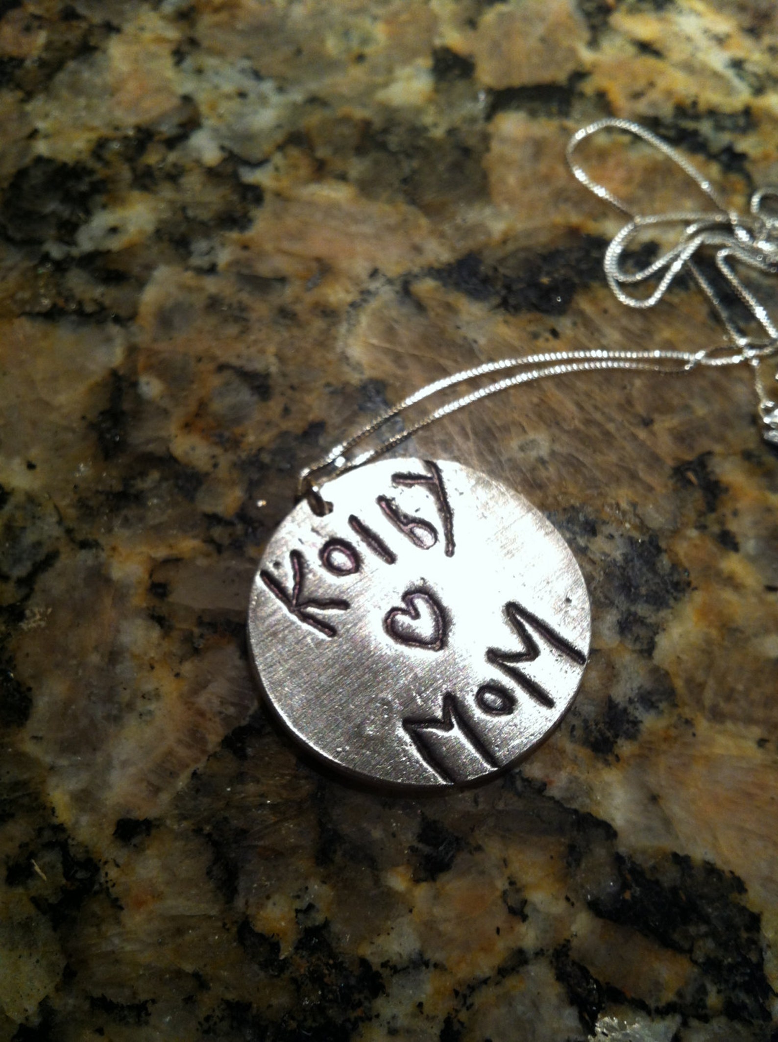 Actual Handwriting Jewelry Handwriting Necklace Custom Made Etsy