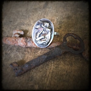 Boho Mermaid Ring Beach Jewelry, Customized Gift for Her