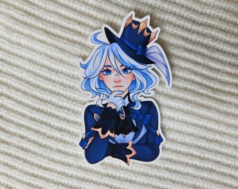 Furina Die-Cut Stickers | Genshin Impact | Focalors |Hydro Archon