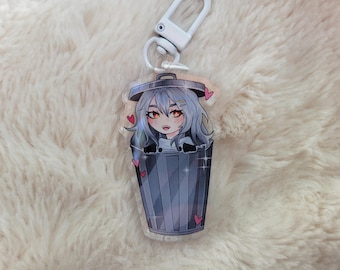 Trailblazer Acrylic Keychain | Honkai: Star Rail | Trashblazer
