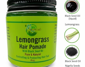 Lemongrass Hair Pomade 4oz