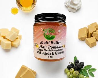 Multi Butter Hair Pomade 4oz