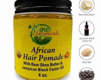 African Hair Pomade with Jamaican Castor oil 4oz