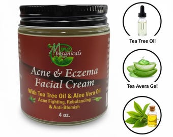 Acne & Eczema Facial Cream 4oz