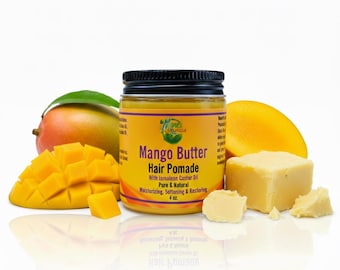 Mango Butter Hair Pomade 4oz