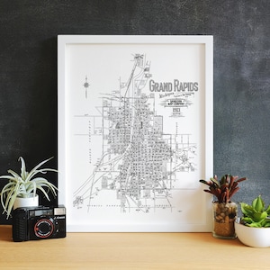 Grand Rapids Michigan Map