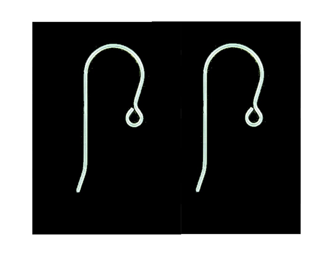 French Ear Wire Hooks Hypo-allergenic Surgical Quality Stainless Steel USA  Made AUSTRALIAN SELLER 