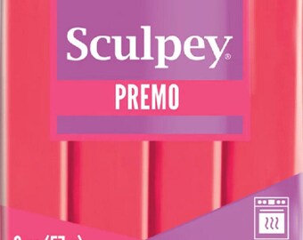 Coral Premo Polymer Clay - Flexible, Saturated Colour for Crafts - Wholesale