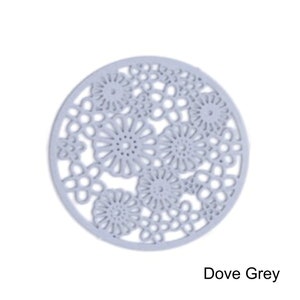 32mm Posy - Filigree Earring Pendant Charm