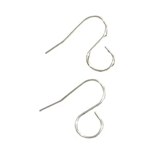 Ganchos para pendientes franceses: Aro grande de 7 mm - Acero inoxidable, hipoalergénico - Venta al por mayor