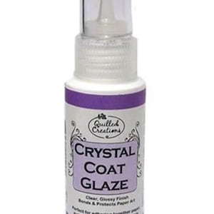 1 x Crystal Coat Gloss Glaze 2fl oz Bottles Quilled Creations - Wholesale