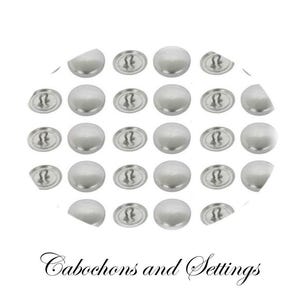Craft Sewing Buttons: Fabric Covered Shank Backs 19mm - Wholesale image 1