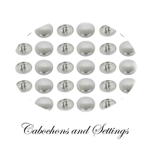 Craft Sewing Buttons: Fabric Covered Shank Backs 19mm