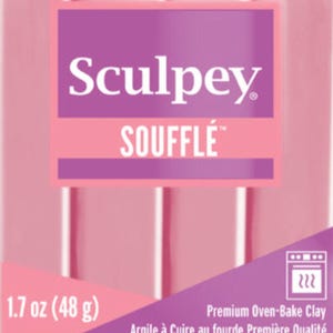 Arcilla polimérica rosa francés tipo soufflé, ligera y flexible, con acabado aterciopelado - Venta al por mayor imagen 1