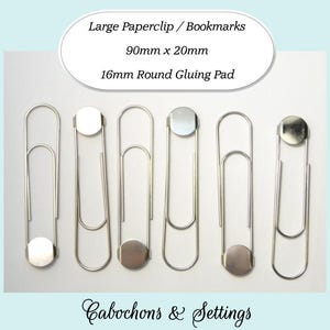 Paper Clip Bookmarks: Large Flat Pad - Handmade Craft Clips - Wholesale image 1
