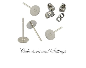 5 Paia-10 Pezzi Di Orecchini Con Gancio Francese In Argento - Foto 6