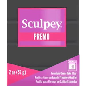 Bloque de arcilla polimérica: Graphite Pearl Premo Sculpey - Flexible, mezclable - Venta al por mayor