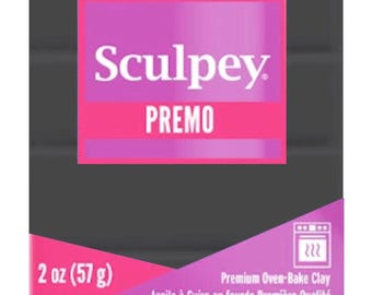 Bloque de arcilla polimérica: Graphite Pearl Premo Sculpey - Flexible, mezclable - Venta al por mayor