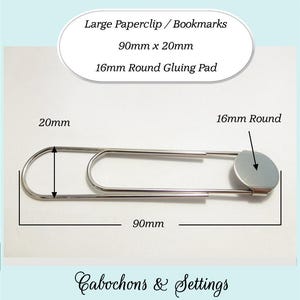 Paper Clip Bookmarks: Large Flat Pad - Handmade Craft Clips - Wholesale image 3