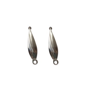 Monachelle fantasia, acciaio inossidabile, 20 mm x 11 mm