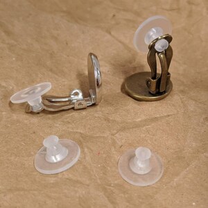 Clip On Earring Comforters: Cushion Pads - Durable and Comfortable - Wholesale image 3