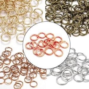 Biegeringe - Stahl, nickelfrei, verschiedene Farben und Größen. - Grosshandel