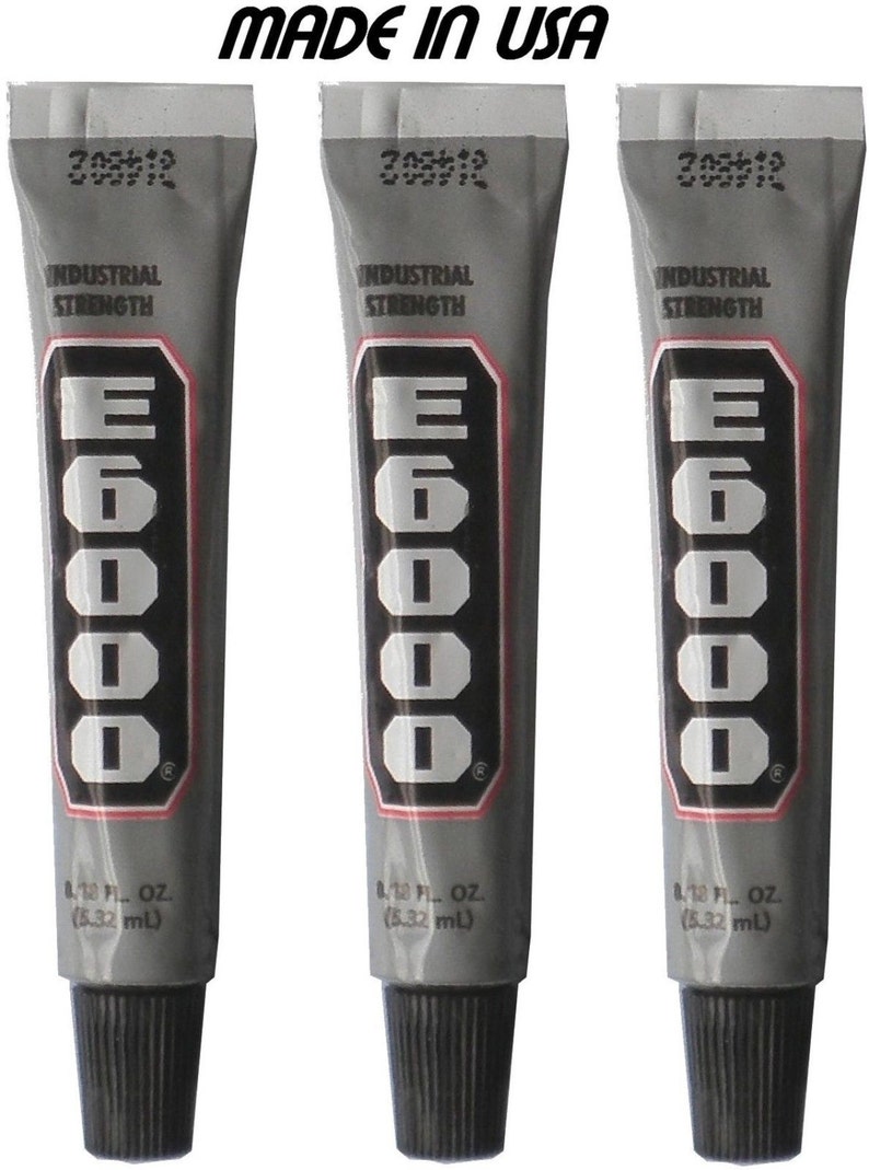 3 Tubes of E6000 Industrial Glass Glue 5.32ml / .18fl.oz Etsy Australia