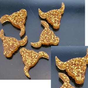 Cabochon in acrilico a forma di animali: elefante dalle lunghe corna, gatto, 12 mm, colorati, tagliati al laser - Vendita all'ingrosso immagine 8