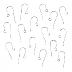 Sterling Silver French Ear Wire Earrings Classic Style Hypoallergenic - Wholesale