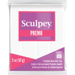 White - Sculpey Premo Polymer Clay