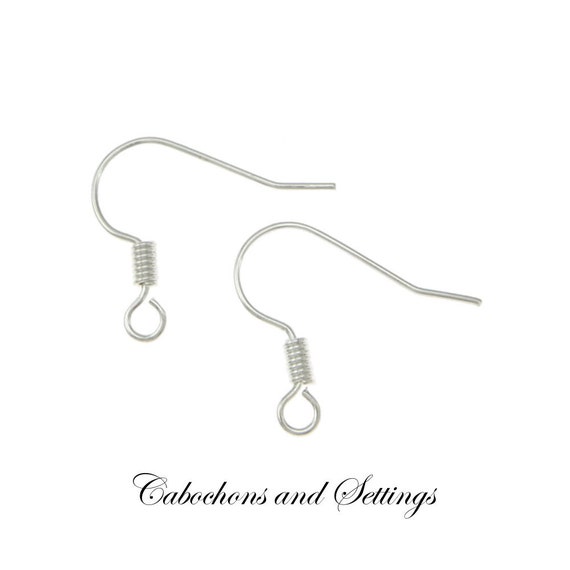 5 Paia-10 Pezzi Di Orecchini Con Gancio Francese In Argento - Foto 3