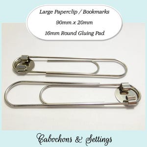 Paper Clip Bookmarks: Large Flat Pad - Handmade Craft Clips - Wholesale image 4