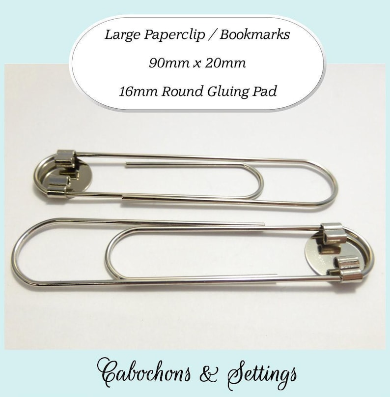 Paper Clip Bookmarks: Large Flat Pad - Handmade Craft Clips - Wholesale image 4