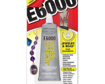 E6000 40.2g Jewelry & Bead Glue Adhesive 4x Precision Tip