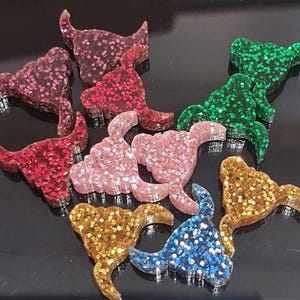 Cabochon in acrilico a forma di animali: elefante dalle lunghe corna, gatto, 12 mm, colorati, tagliati al laser - Vendita all'ingrosso immagine 1