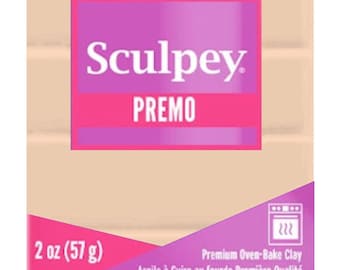 Beige Sculpey Premo Polymer Clay Block (2oz Soft, Blendable) - Wholesale