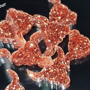 Cabochon in acrilico a forma di animali: elefante dalle lunghe corna, gatto, 12 mm, colorati, tagliati al laser - Vendita all'ingrosso immagine 10