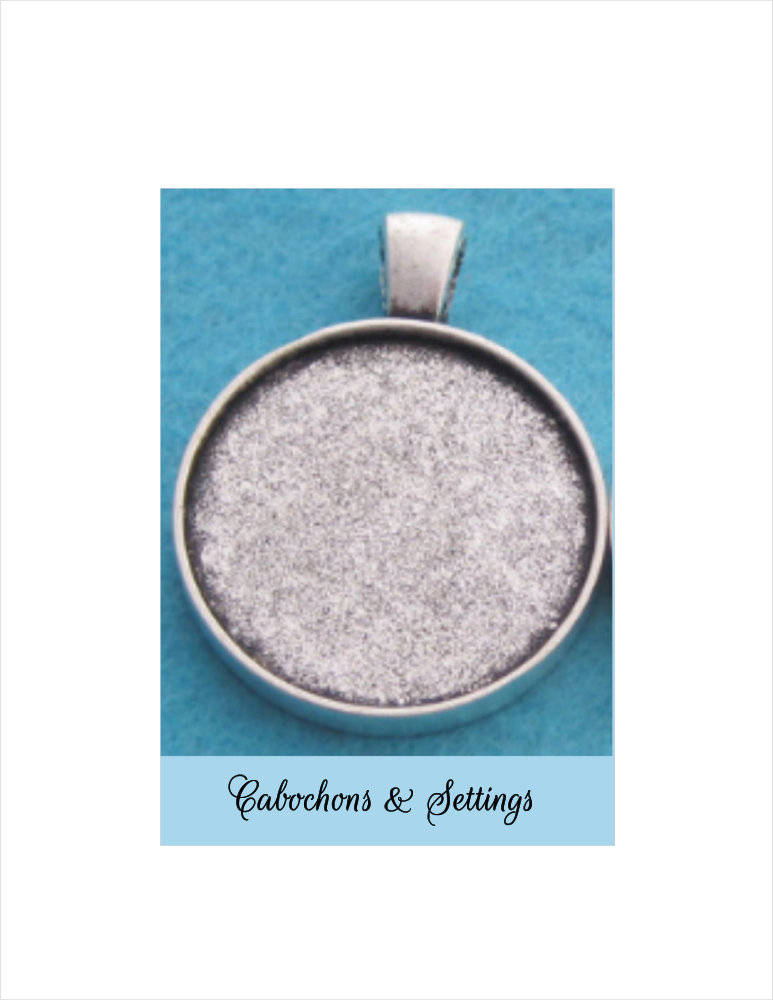 10 x Shiny Silver Pendant Cabochon 22mm Bezel DIY Nickel & Lead Free 10 x Shiny Silver Pendant Cabochon 22mm Bezel DIY Nickel & Lead Free