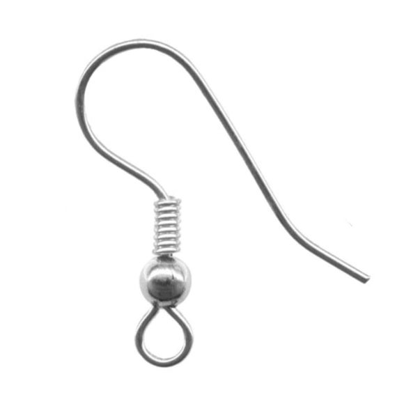 Nickel free sale fish hook earring
