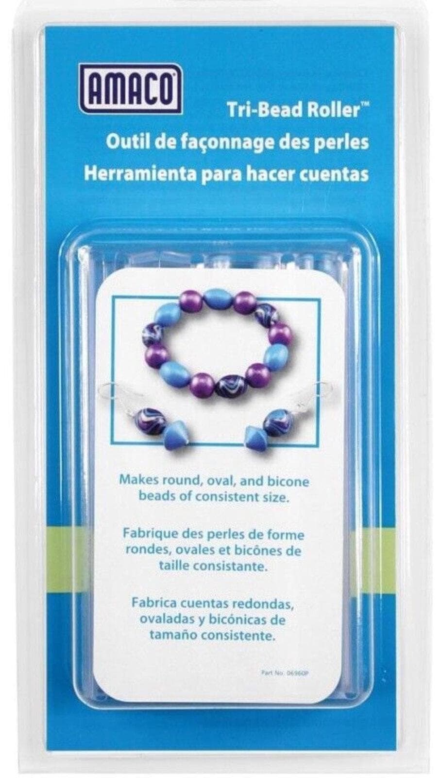 Bead Rolling Tool: Oval, Round & Bicone Shapes - Clay Craft Kit -…