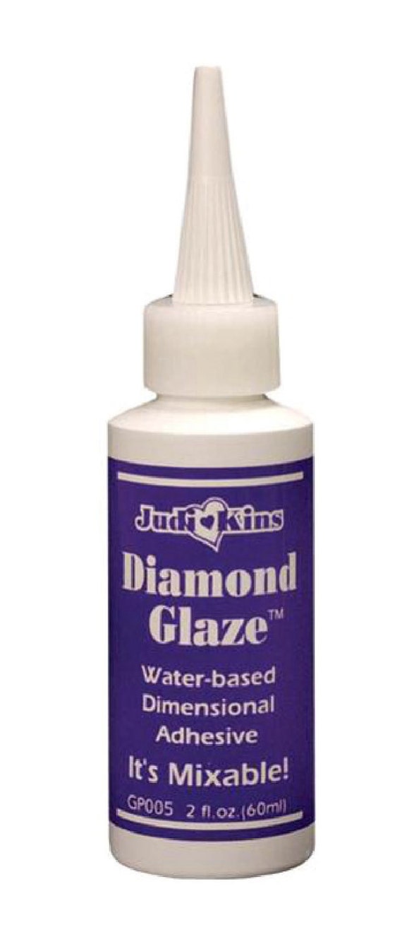 Judikins Diamond Glaze Dimensional Clear Adhesive COLLA Diamond Glaze ML.  60 