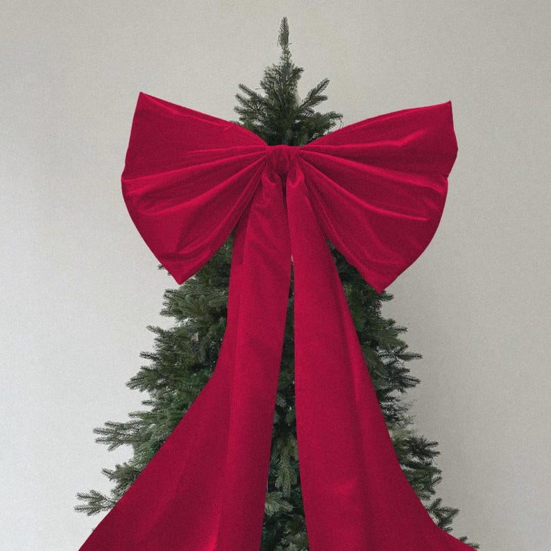 Giant Oversized Christmas Bow, Extra Large Bow - Etsy