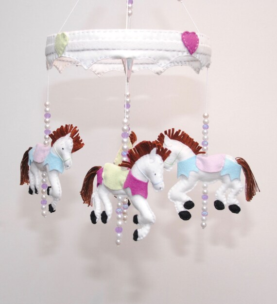 horse baby mobile