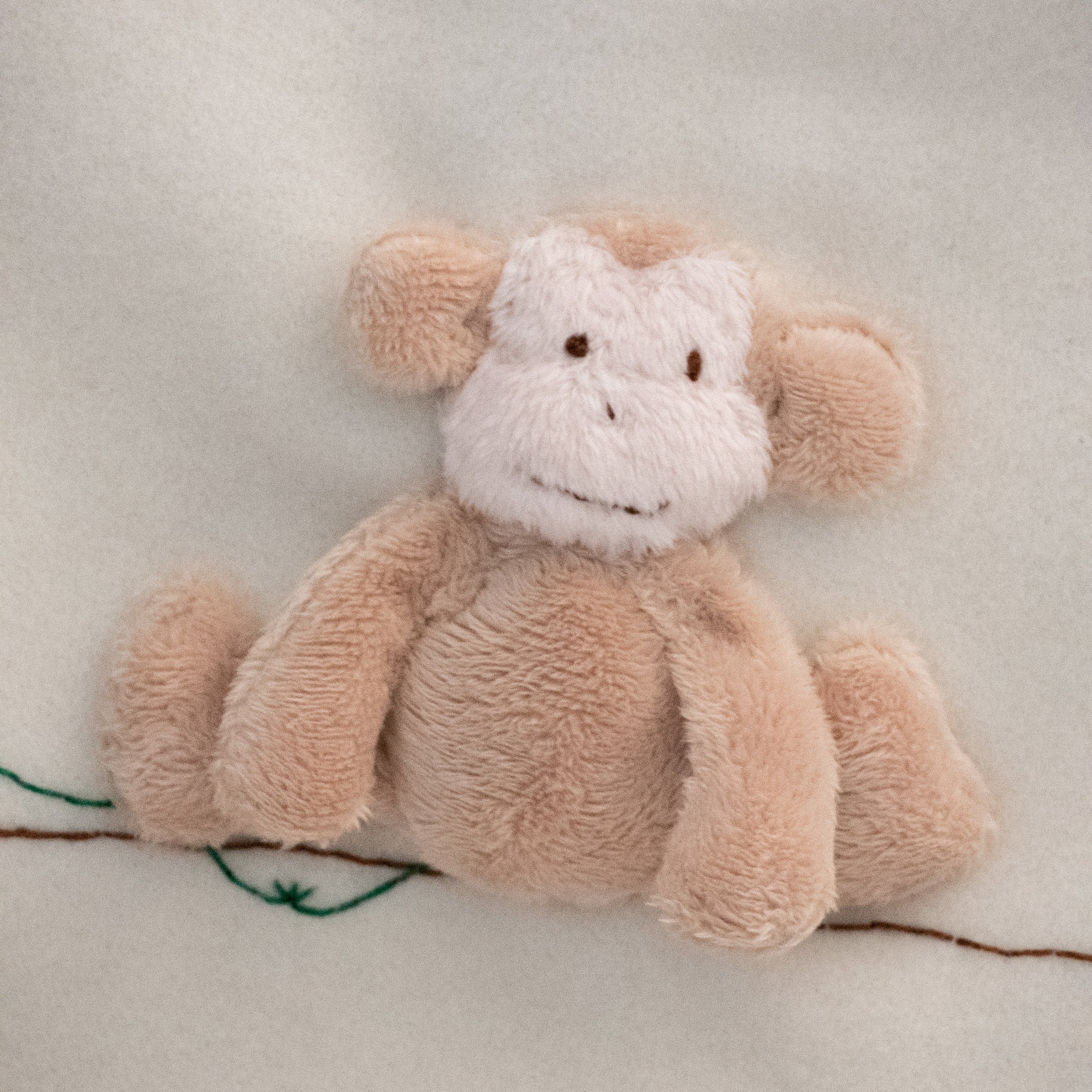 Cashmere Baby blanket Baby blanket monkey appliqué Etsy