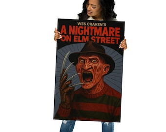 フレディ・クルーガー『エルム街の悪夢』アートプリント - クラシック