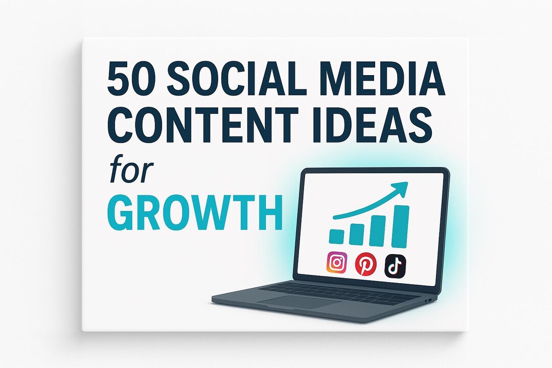 Content Inspiration 50 Social Media Content Ideas for Growth | Content Inspiration Pack - Etsy