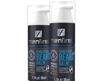 Accessories Menfirst Gradual Gray Beard Balm 2 Pack 1.1 Oz Each